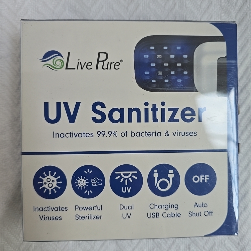 LivePure Handheld Portable UV Sanitizer